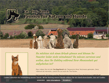 Tablet Screenshot of cat-dog-ranch.de